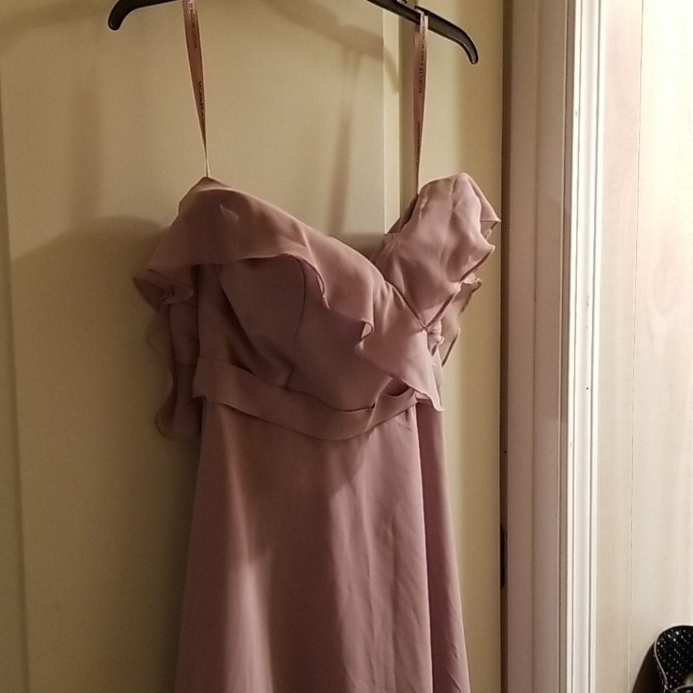 Beautiful bridesmaid dress.